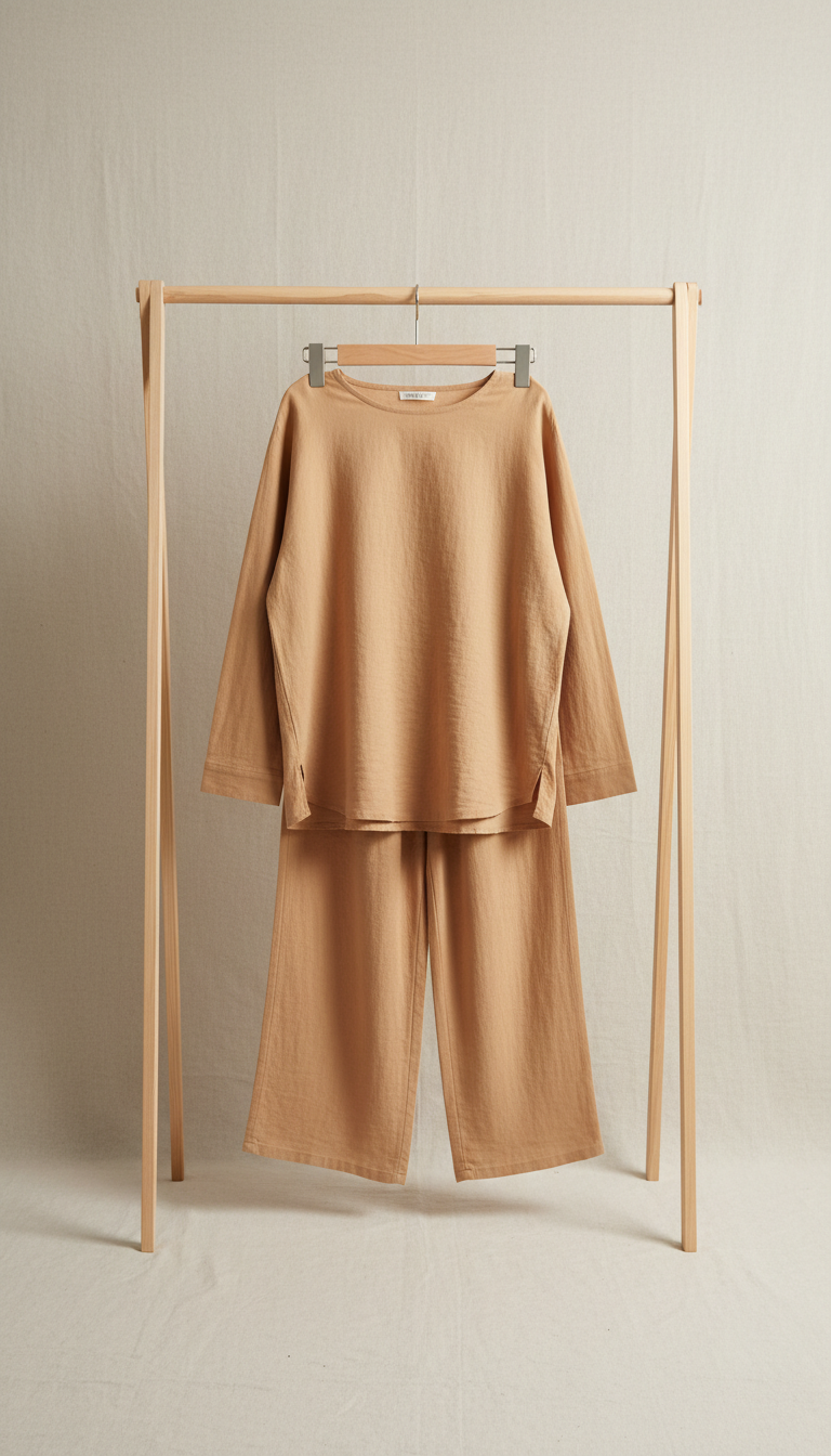 Warm Sand Cotton Basics Set