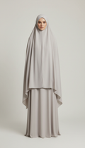 Modal Hijab in Silver Birch