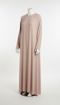 Long Tunic Dress in Blush Clay